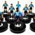 Subbuteo Andrew Table Soccer Bayern Munich 2018-19 3rd kit on classic Hasbro bases